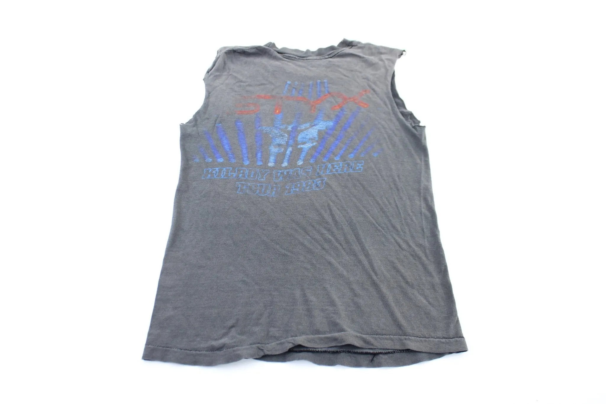 1983 Styx Kilroy Was Here Tour Tank Top