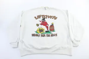 1998 Uptown Heads For The Hills Graphic Sweatshirt