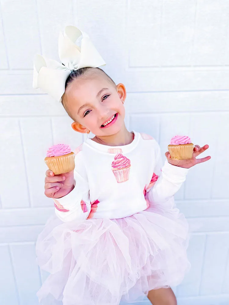 Brokedown Clothing Kid's Cupcake Sweatshirt
