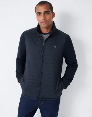Crew Clothing Hybrid Funnel Sweat Jacket