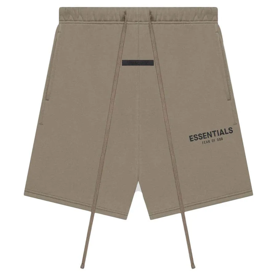 ESSENTIAL FOG SWEAT SHORTS TAUPE 2021