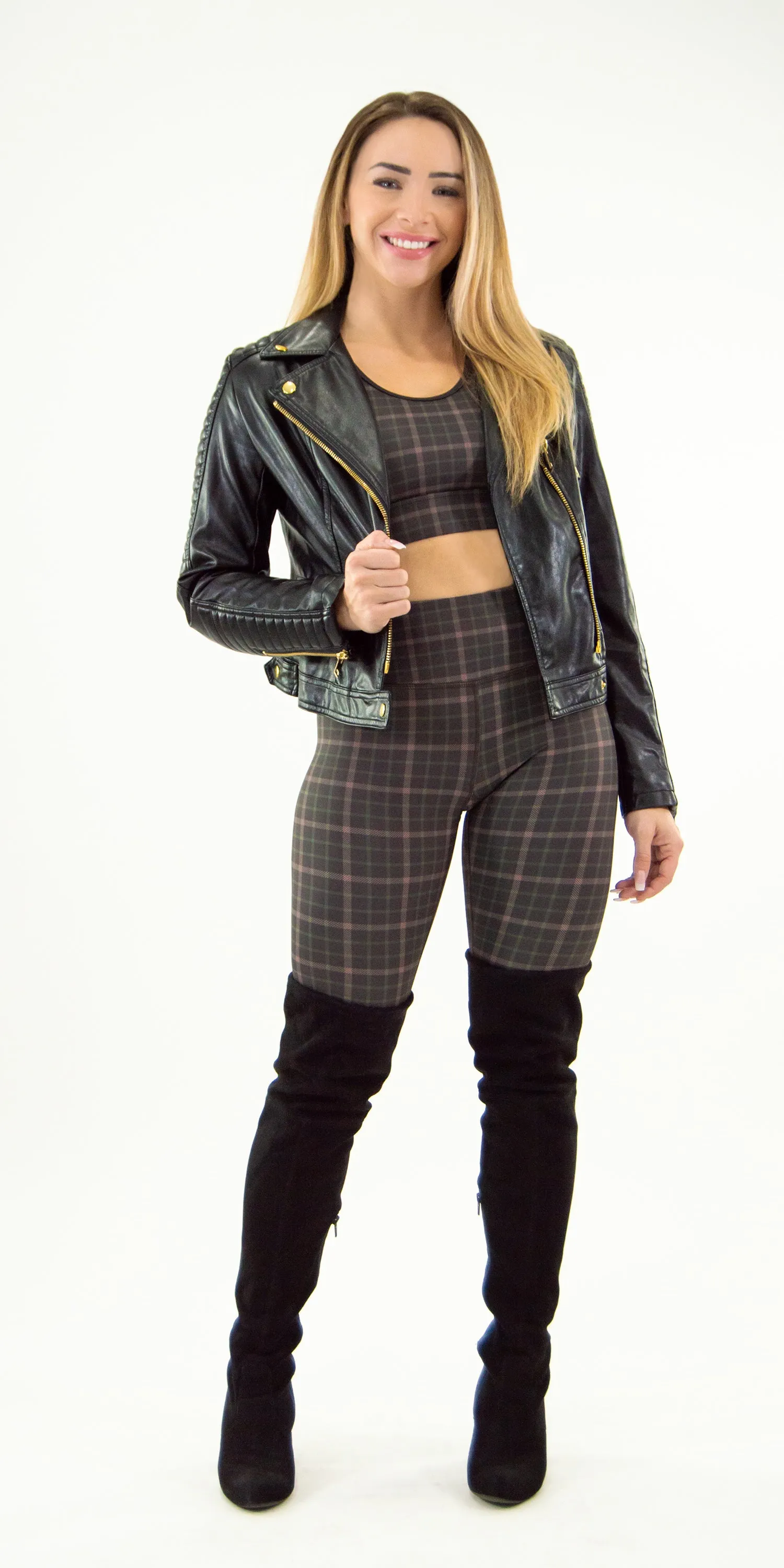 Hunter Plaid - Legging