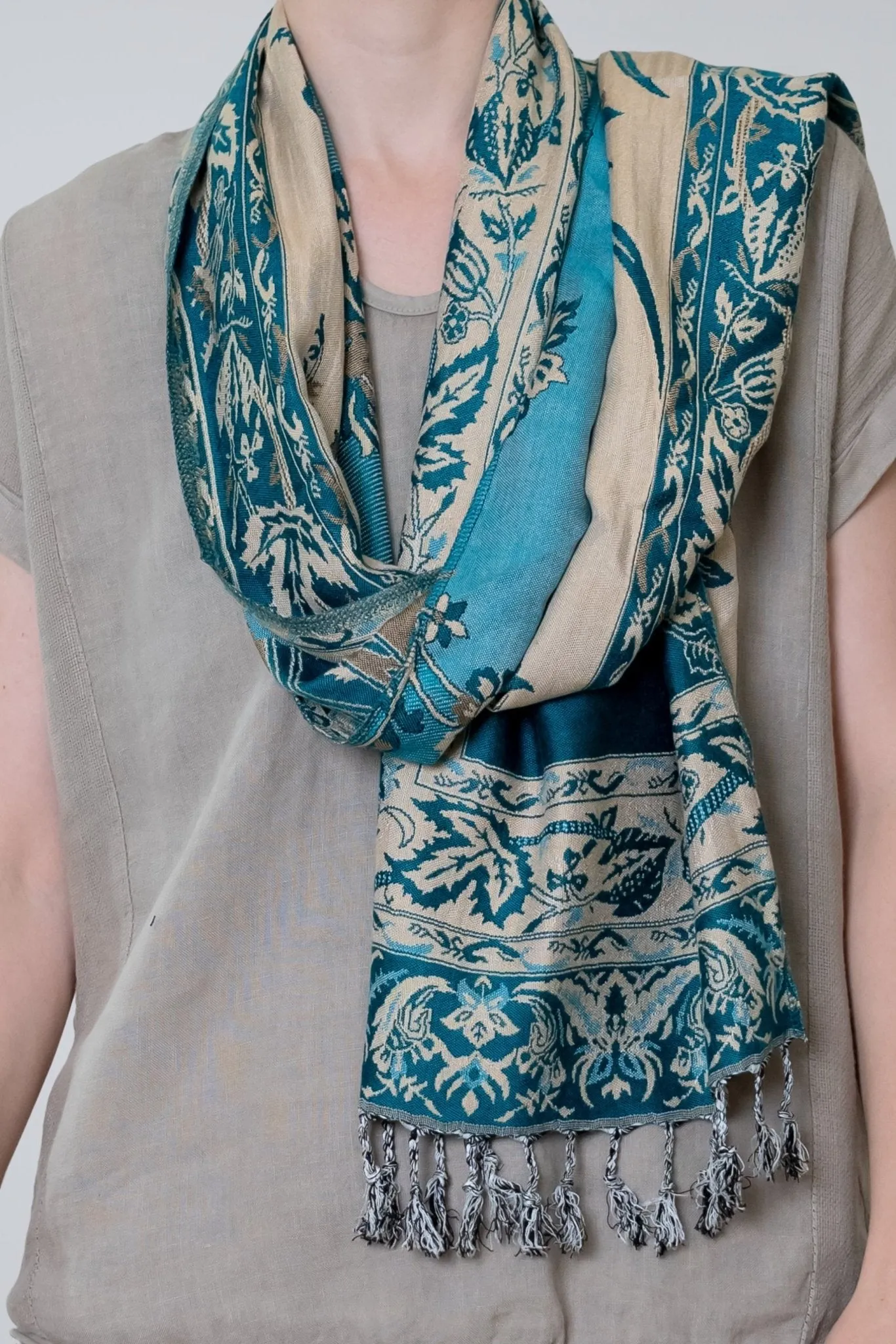 Narrow Printed Scarf