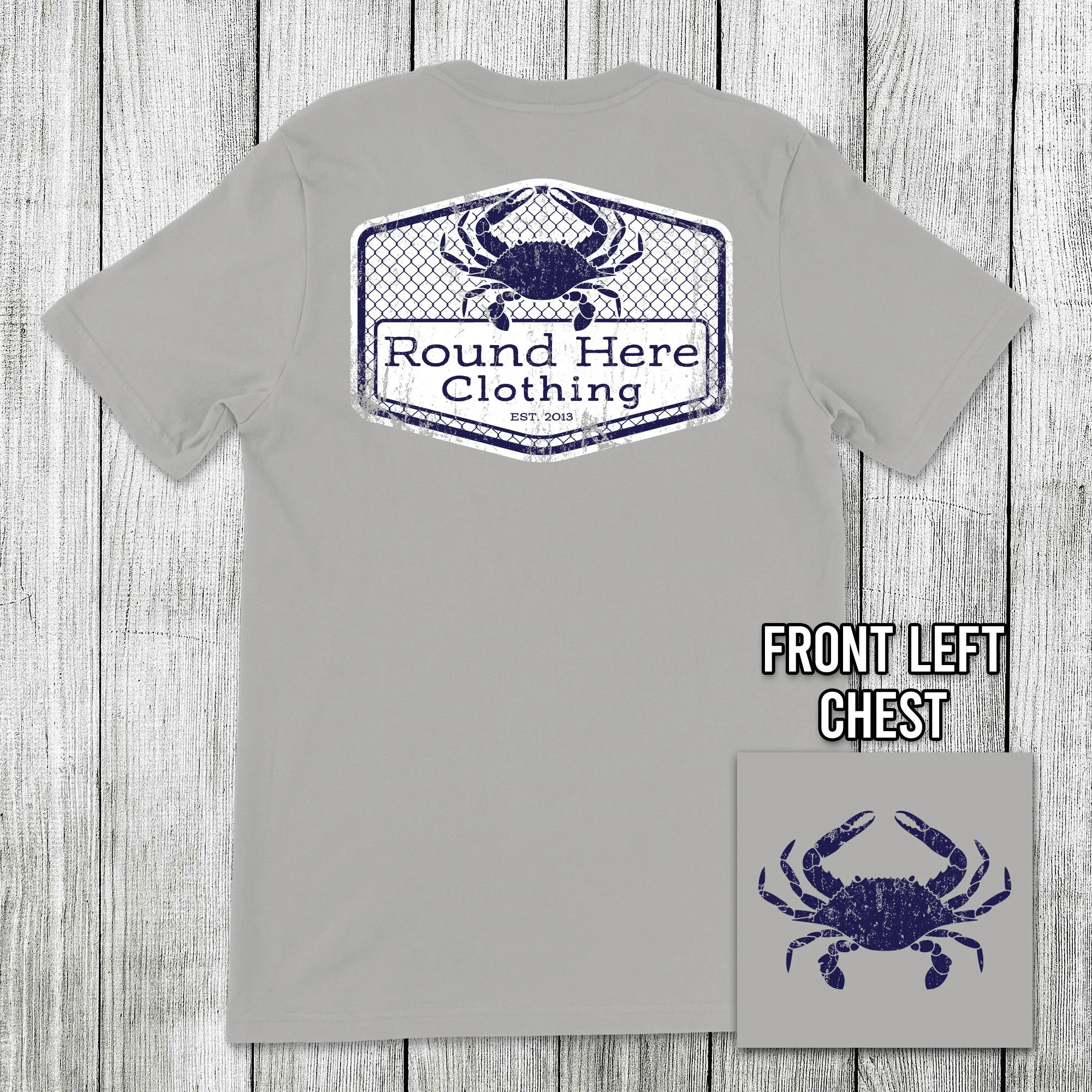 'Round Here Clothing Blue Crab